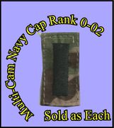 MultiCam NAVY Cap DEVICE   LIEUTENANT JUNIOR GRADE (0-2) Black THREAD