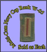 MultiCam NAVY Cap DEVICE   WARRANT OFFICER (CW-5) BROWN THREAD