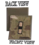 MultiCam NAVY RANK (W03 ) Insignia w/ Hook Fastener black Thread
