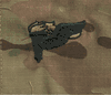 multicam Path Finder SEW-ON patch black thread