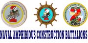 NAVAL AMPHIBIOUS CONSTRUCTION BATTALIONS AND NAVY CARGO HANDLING BATTALION HARDHAT STICKERS NAVAL AMPHIBIOUS CONSTRUCTION BATTALIONS AND NAVY CARGO HANDLING BATTALION HARDHAT STICKERS