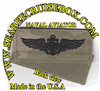 NAVAL AVIATOR  patch in (OCP) MultiCam with hook fastener, note Velcro or equivalent
