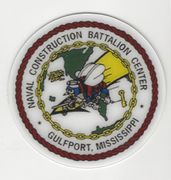 NAVAL CONSTRUCTION BATTALION CENTER COMMAND STICKER