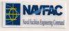 Naval Facilities Engineering Command HARDHAT STICKER 1.3/8" W X 3.7/8 LONG 