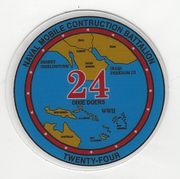 Naval Mobile Construction Battalion 24 DIXIE DOERS