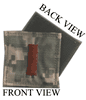 NAVY 0-1 IN ACU RANK Insignia w/ Hook Fastener NAVY 0-1 IN ACU RANK Insignia w/ Hook Fastener