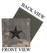 NAVY 0-7 IN ACU RANK Insignia w/ Hook Fastener 