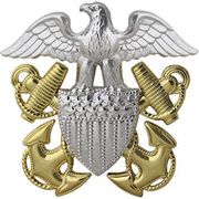 Navy Cap Device - Miniature Officer   3043800