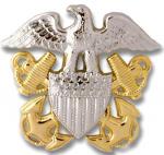 Navy Cap Device: Officer - regulation size 3040000