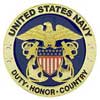 Navy Car Grill Badges
