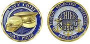 NAVY CHIEF NAVY PRIDE COIN