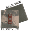 NAVY CW-2 IN ACU RANK Insignia w/ Hook Fastener NAVY CW-2 IN ACU RANK Insignia w/ Hook Fastener