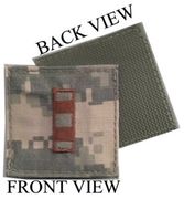 NAVY CW-2 IN ACU RANK Insignia w/ Hook Fastener 