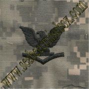 NAVY  E-4 RANK Insignia  on ACU 