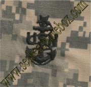 NAVY E-8 IN ACU RANK Insignia