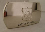 Navy Enlisted Specialty Belt Buckle: Master-At-Arms: MA   2121640