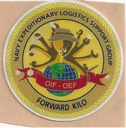 NAVY EXPEDITIONARY LOGISTICS SUPPORT GROUP FORWARD KILO  OIF- OEF