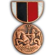 NAVY OCCUPATION Medal Hat Pin