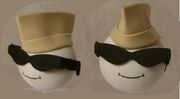 Navy Sailer CAR ANTENNA TOPPER BALL - ONE (1) PC