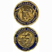 NAVY SHELLBACK COIN
