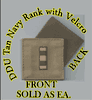 Navy W-02 Rank for DDU with Velcro 2x2