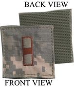 NAVY W0-1 IN ACU RANK Insignia w/ Hook Fastener 