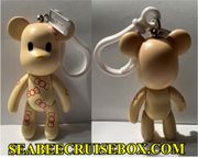 only one POPOBE 3" key chain, brown bow