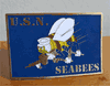 U.S. Navy Seabees  Belt Buckle