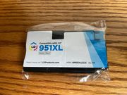 Compatible Ink Cartridge Replacement for LD 951XL FOR HP951XLCCIC High Yield (BLUE)