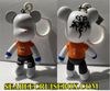 only TWO POPOBE 3" key chain, Team TIDE