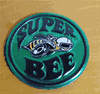 Super Bee Logo Refrigerator Magnet 2 1/2 "
