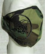 cloth camo face mask
