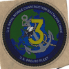 NMCB 3 2020. 2.5 command hardhat sticker
