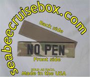  NO PEN IN BLACK ON MULTICAM TAPE With Velcro