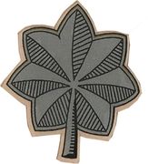 O-5 Lt. Colonel (Silver Leaf) Hard Hat sticker