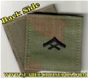 OCP USMC E-3 Lance Corporal  w/ Hook Fastener black Thread