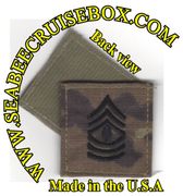 OCP USMC E-8 First Sergeant w/ Hook Fastener black Thread