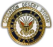 ODS USN small hat pin