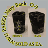 Parka Device embroidered  0-9 Vice Admiral , New Navy Digital