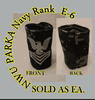 Parka Device embroidered  1st Class , New Navy Digital