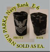Parka Device embroidered  1st Class , New Navy Digital