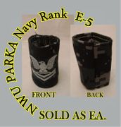 Parka Device embroidered  2nd Class, New Navy Digital