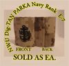 Parka Device embroidered E-4, New Navy Digital DESERT DIGITAL