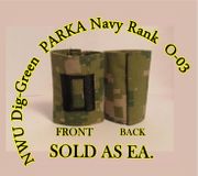 Parka Device embroidered W-02, New Navy Digital III WOODLAND DIGITAL