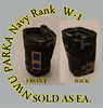 Parka Device embroidered  W-1, New Navy Digital