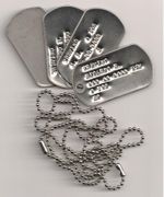 PERSONALISED GIFT  DOG TAG SET 
