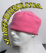 Polar Fleece Watch Caps, pink