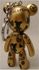 100+ POPOBE 3" key chain love and peace Black body and Gold logos bear 