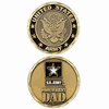 PROUD ARMY DAD COIN