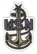 NEW Senior Chief Petty Officer Sticker new